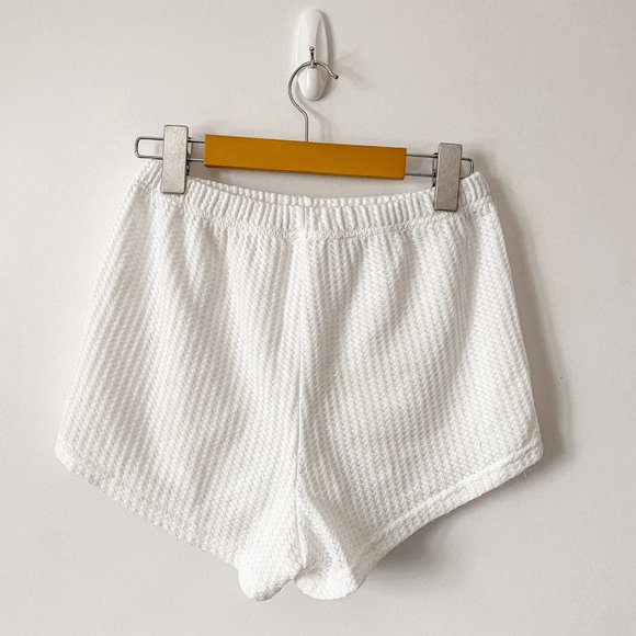 Shein 3 Piece WHITE Drop Shoulder Tee & Cami Top & Shorts Lounge Set Small - Picture 6 of 10